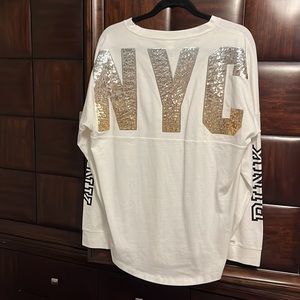 Rare - NWOT - Victoria Secret NYC Long Sleeve Sequin Top